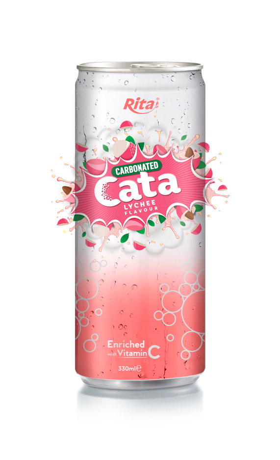 330ml Carbonated Lychee Flavor Drink